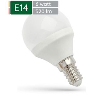 Spectrum - LED Kogellamp - E14 - Warm Wit - 6W