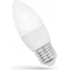 Spectrum - LED Kaarslamp - E27 - 6W - 560 Lumen - 6000K Koud Wit
