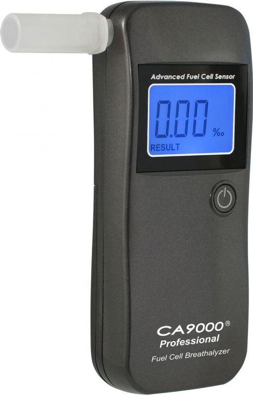Tech digitale alcoholmeter Bacscan CA 9000 PROFESSIONAL Zwart