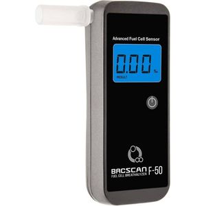 BACscan F-50 alcohol tester 0 - 4 procent Zwart