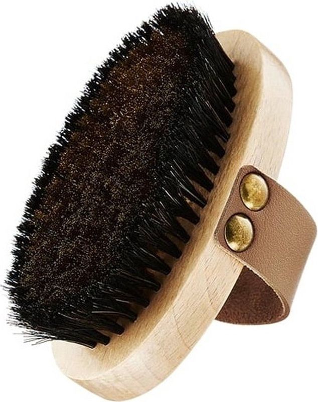 GLOV Ionic Body Brush for Dry Brushing and Massage with Natural Bristles