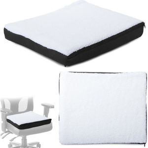 TEMPUR ErgoPlus traagschuimkussen, ergonomisch neksteunkussen voor rug- en zijslapers, stevig verstelbaar, M (54 x 32 x 11 cm), wit