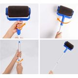 Paint Runner 5 delig anti drup verfroller met reservoir, hoekstrijker en randroller