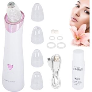 4-in-1 Oplaadbare Ultrasone Gezichtsreiniging Massager met Lichttherapie en Warmte