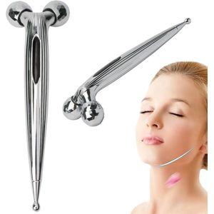 3D-roterende- gezichtsmassageapparaat- Massage- Gezicht