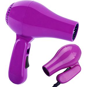 Borvat® | Reisföhn | Inklapbare Reishaardroger | mini föhn | Roze