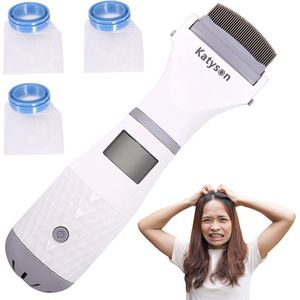 T.R. Goods - Elektrische Luizenkam - Luizenstofzuiger - Geschikt voor Mens en Dier