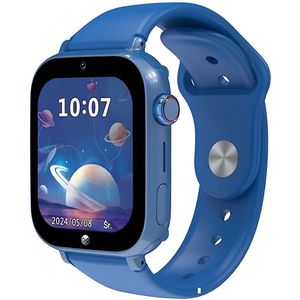 Forever Look Me - KW-520 Smartwatch - Blauw - Waterdicht - GPS, WiFi, 4G