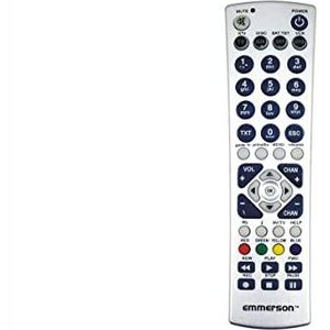 EMMERSON U12 universele afstandsbediening 4-in-1 TV/DVB-T/DVD/SAT+Audio CD,VCR,Aux