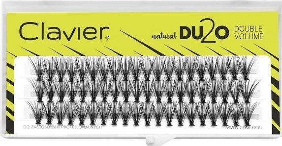 Clavier _DU2O Double Volume clumps of eyelashes 14mm