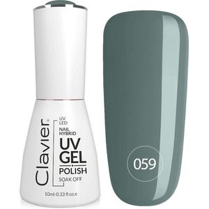 Luxury Nail Hybrid UV-gel polish, 10 ml in flacon met applicator, tot 3 weken houdbaar, voor uv- en ledlampen, uitharding: 2 minuten in UV of 30 seconden in led-lichtapparaat
