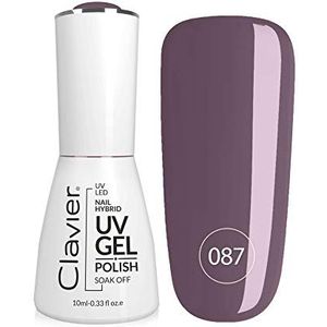 Luxe Nail Hybrid UV Gel Polish, 10 ml in flacon met applicator, tot 3 weken houdbaar, voor UV- en LED-lampen, uitharding: 2 minuten in UV of 30 seconden in LED licht apparaat (Magic Bullet)