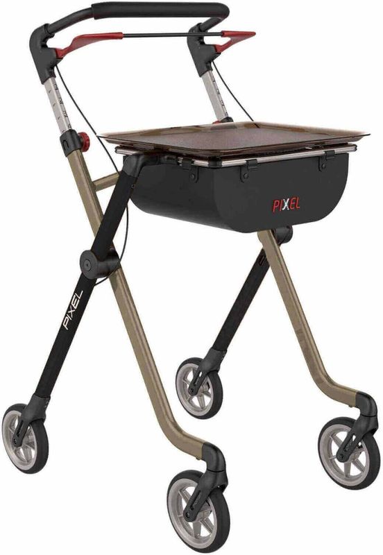 Rehasense - Space - Binnenhuis Rollator - Champagne en Zwart