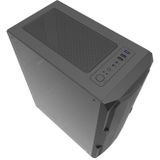 Darkflash - Aquarius - PC Behuizing - Zwart - Acrylglas