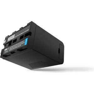 Newell - NP-F970 - Accu - Zwart - Lithium-Ion - Met LCD Scherm