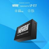 Newell LP-E17 Oplaadbare Accu Voor Canon - 950mAh