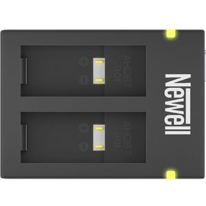 Newell - SDC-USB - Dual Channel Charger - Voor Gopro 9 en 10 - Compact