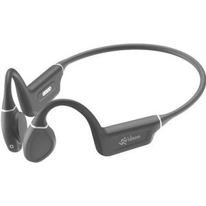 Vidonn Słuchawki bezprzewodowe z technologią przewodnictwa kostnego Vidonn F1S - szare (8 h, Draadloze), Koptelefoon, Grijs