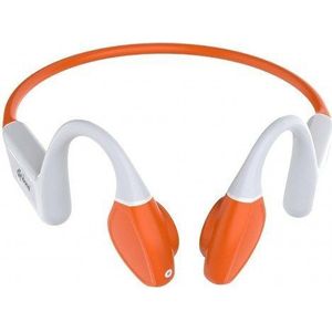 Vidonn Słuchawki bezprzewodowe z technologią przewodnictwa kostnego Vidonn F1S - pomarańczowe (8 h, Draadloze), Koptelefoon, Oranje