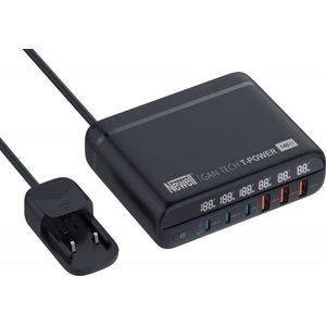 Newell - Netlader - GaN Tech T-Power 140 W - USB-C en USB-A Poorten