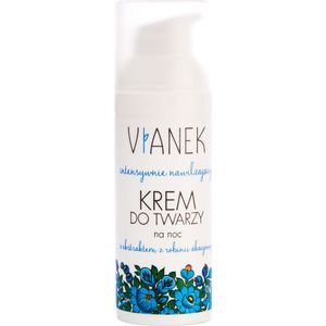 Vianek Moisturising Intensieve Nachtcrème voor Droge tot Gevoelige Huid 50 ml