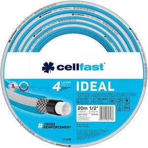Cellfast - IDEAL -Tuinslang 1/2"" 20m - 4-laags - UV Bestendig