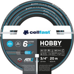 Cellfast HOBBY - 6-laags tuinslang - UV-straling- 3/4"" 20 m