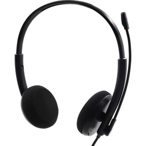 Mozos - MTX1091ECO - Koptelefoon - Zwart - Bedraad met Microfoon en ANC