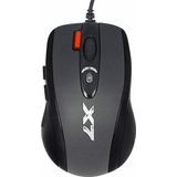 A4Tech XGAME Opto Oscar X710 Extra Vuur (Bedraad), Muis, Zwart