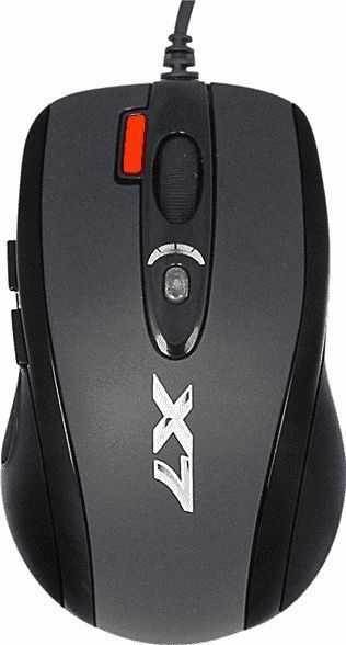 A4Tech XGAME Opto Oscar X710 Extra Vuur (Bedraad), Muis, Zwart