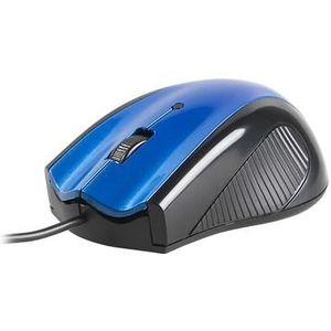Tracer Mouse wired optical Dazzer blauw USB