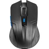 Tracer - Fairy - Draadloze Optische Muis - Zwart - 1600 DPI - 6 Knoppen