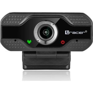 Tracer WEB007 - 2 MP - 1920 x 1080 pixels - 30 fps - USB 2.0 - Zwart - Clip (2.10 Mpx), Webcam, Zwart