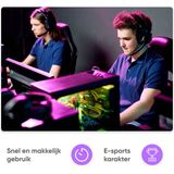 Gaming muis - RGB verlichting - LED - 7200 DPI - 6 knoppen
