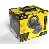 Tracer GAMEZONE Rayder 4 in 1 - Rad- und Pedalset - kabelgebunden - für PC, Sony PlayStation 3, Microsoft Xbox One, Sony PlayStation 4