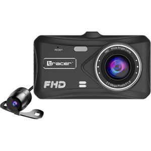 Tracer 4TS Full HD Zwart (Ingebouwde microfoon, Versnellingssensor, Ingebouwd display, Volledige HD), Dashcams, Zwart