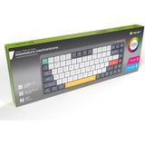 Tracer - TRAKLA47279 - Mechanisch Toetsenbord - Wit - MeerKleurig - QWERTY
