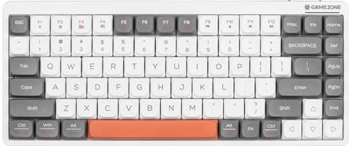 Tracer Mechanisch toetsenbord FINA 84 wit/grijs (Outemu rood Switch) TRAKLA47310