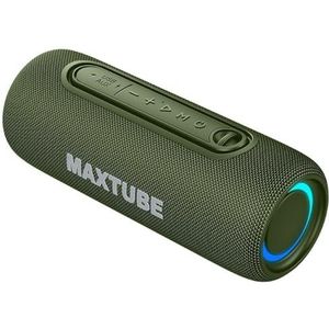 Tracer - MaxTube TWS - Bluetooth Luidspreker - Groen - Oplaadbare Batterij