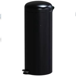Alda Doman - 30 liter - Pedaalemmer - zwart- Soft Close
