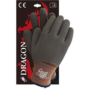 Reis - Winter Arbeitshandschuhe mit Latex Schaumbeschichtung, gefüttert 8