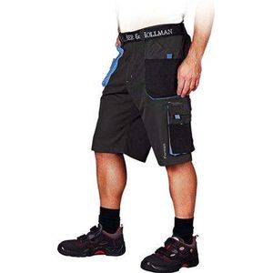 Leber&Hollman - LH-FMN-TS_SBNS - Veiligheidsshorts - Grijs-Zwart-Blauw
