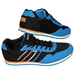 Rijst BSDAILY_BN42 Grensho sportschoenen, zwart-blauw, 42 maat