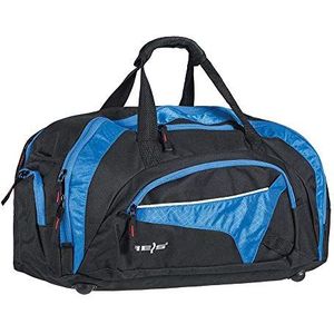 Rijst torbag sporttas, zwart-blauw