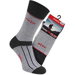 Rijst BSTPQ-XTRAVEL_L sokken, grijs/staalblauw, L maat