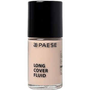 Paese - Long Cover Fluid - Foundation - Tint 01 Light Beige - 30 ml