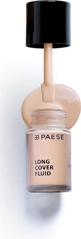 Paese - Long Cover Fluid - Foundation - Tint 02 Natural - 30 ml