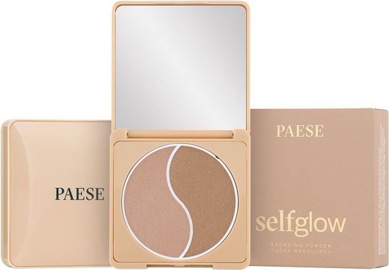 Paese - Self Glow Light - Bronzer - 6 g - Glad Makend Effect
