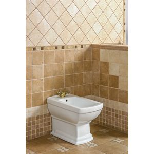 Kerra Kleopatra staand bidet 35x57cm wit