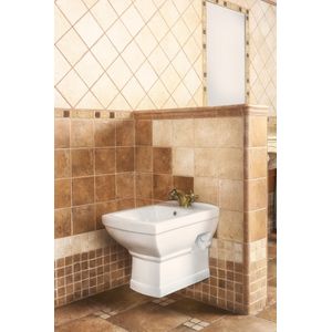 Kerra Kleopatra hangend bidet 50,5x35cm wit